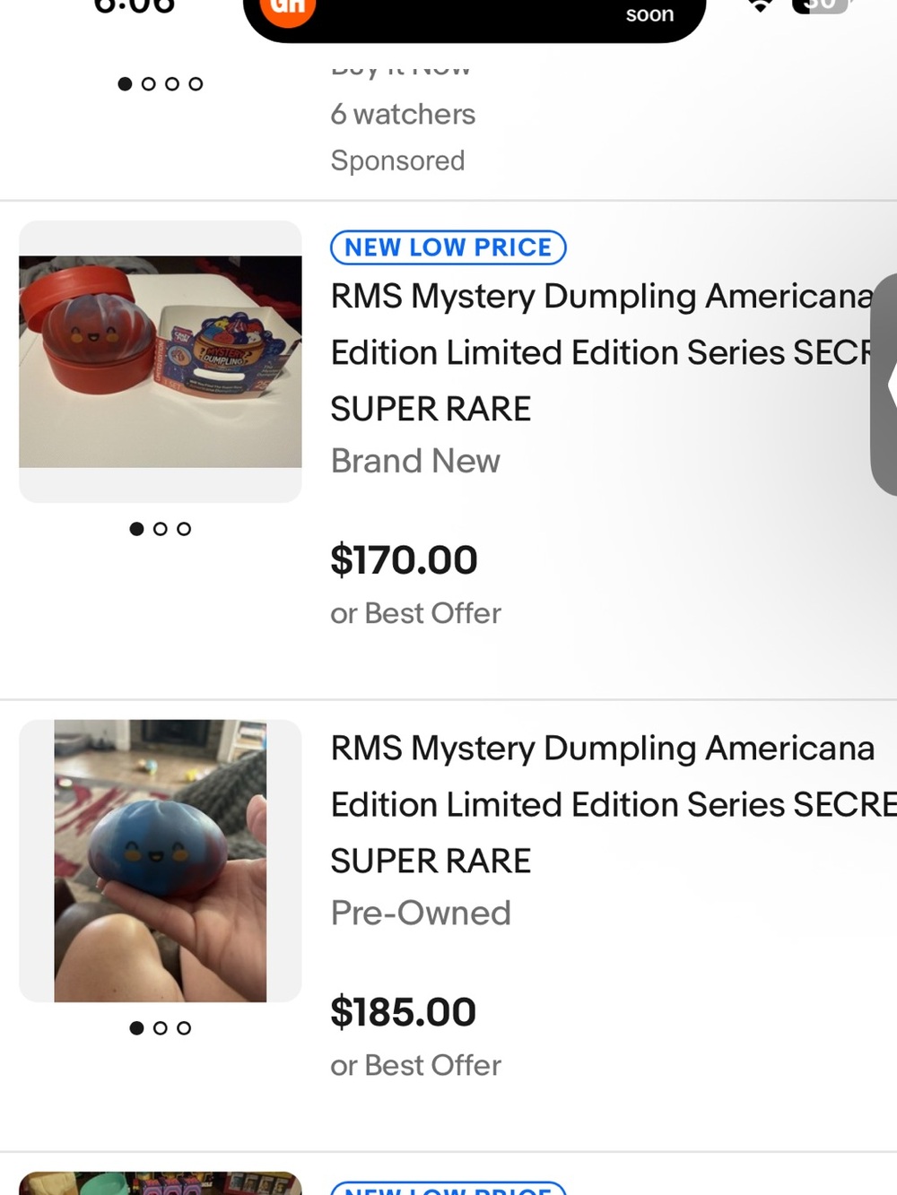 LOW START π¦ ππΈNEW β’ VIRAL Rare Authentic RMS Mystery Dumplings (CHOOSE ONE)ππΈπ¦ - Picture 3 of 12